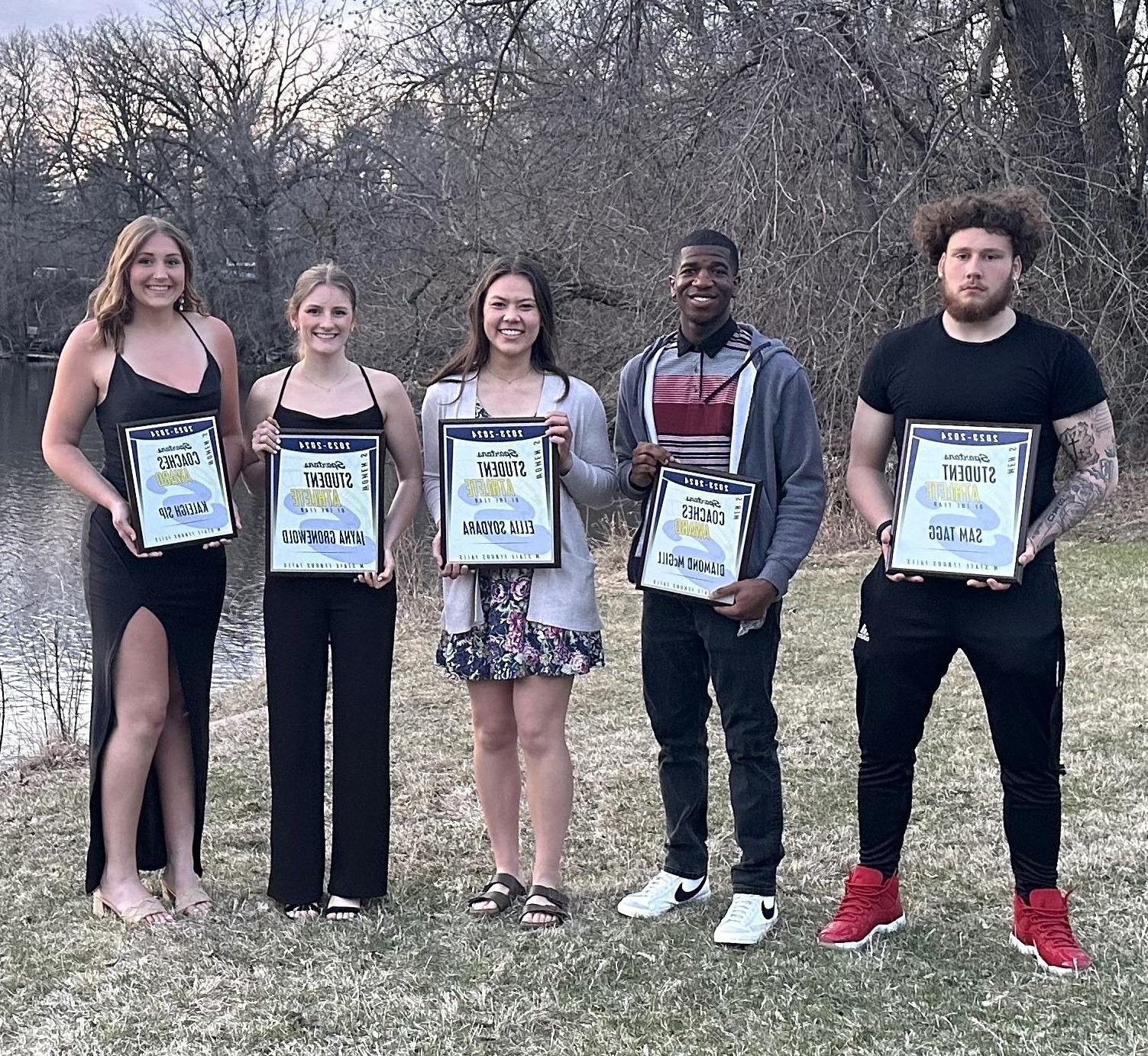 2024 All Sports Banquet student athlete award winners